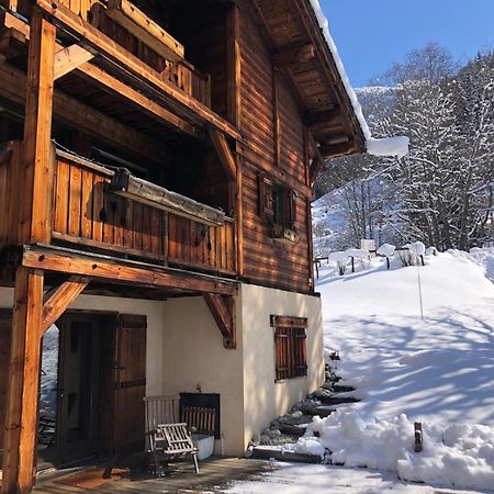 Superbe Chalet Les Contamines-Montjoie Exteriör bild