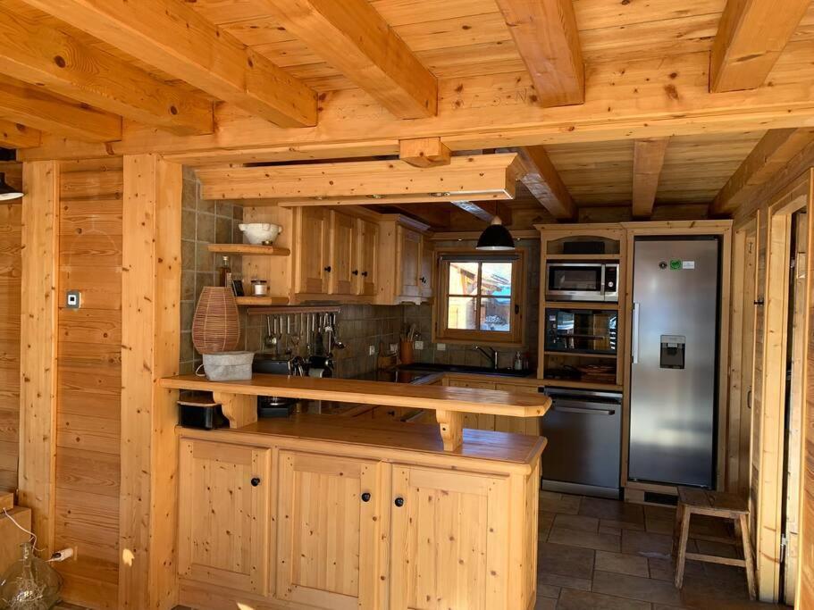 Superbe Chalet Les Contamines-Montjoie Exteriör bild