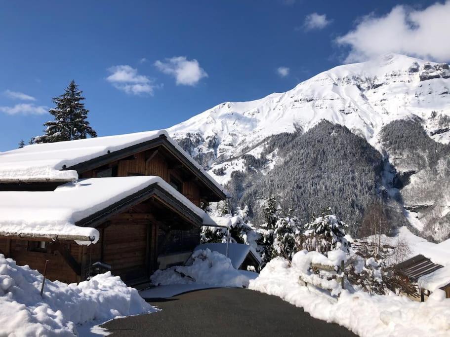 Superbe Chalet Les Contamines-Montjoie Exteriör bild