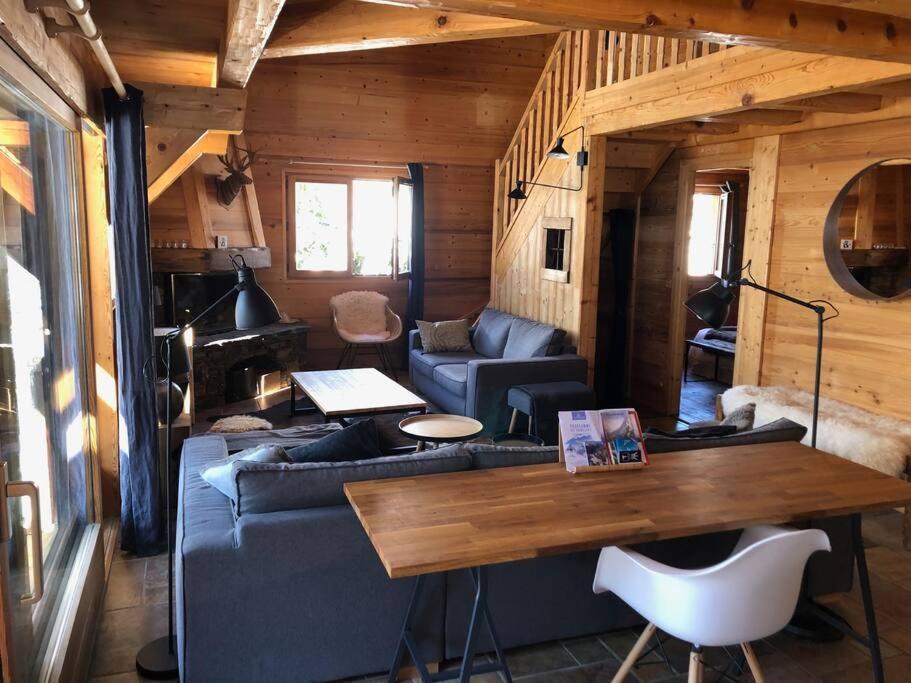 Superbe Chalet Les Contamines-Montjoie Exteriör bild