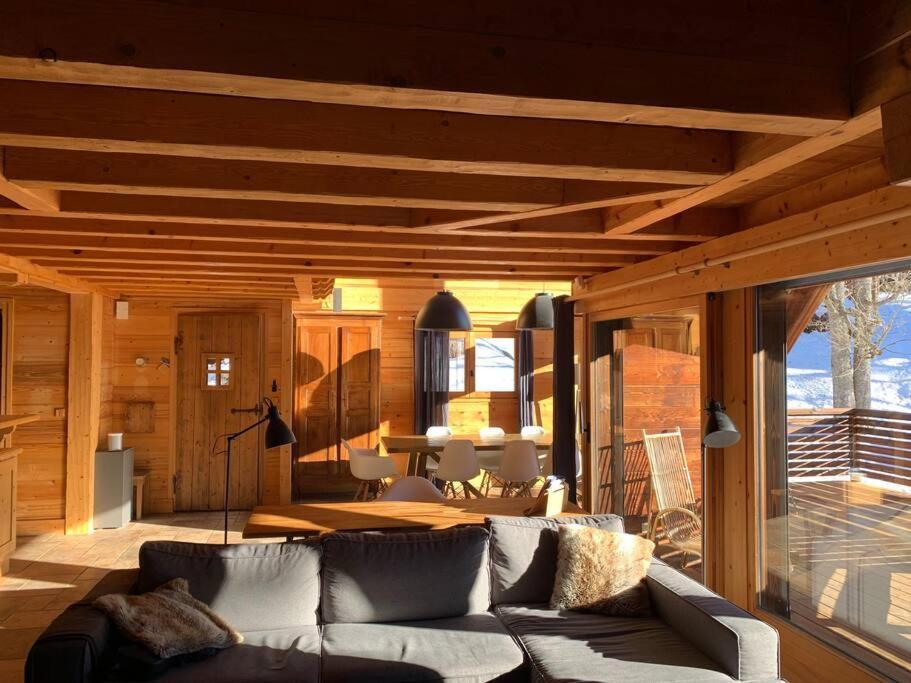 Superbe Chalet Les Contamines-Montjoie Exteriör bild