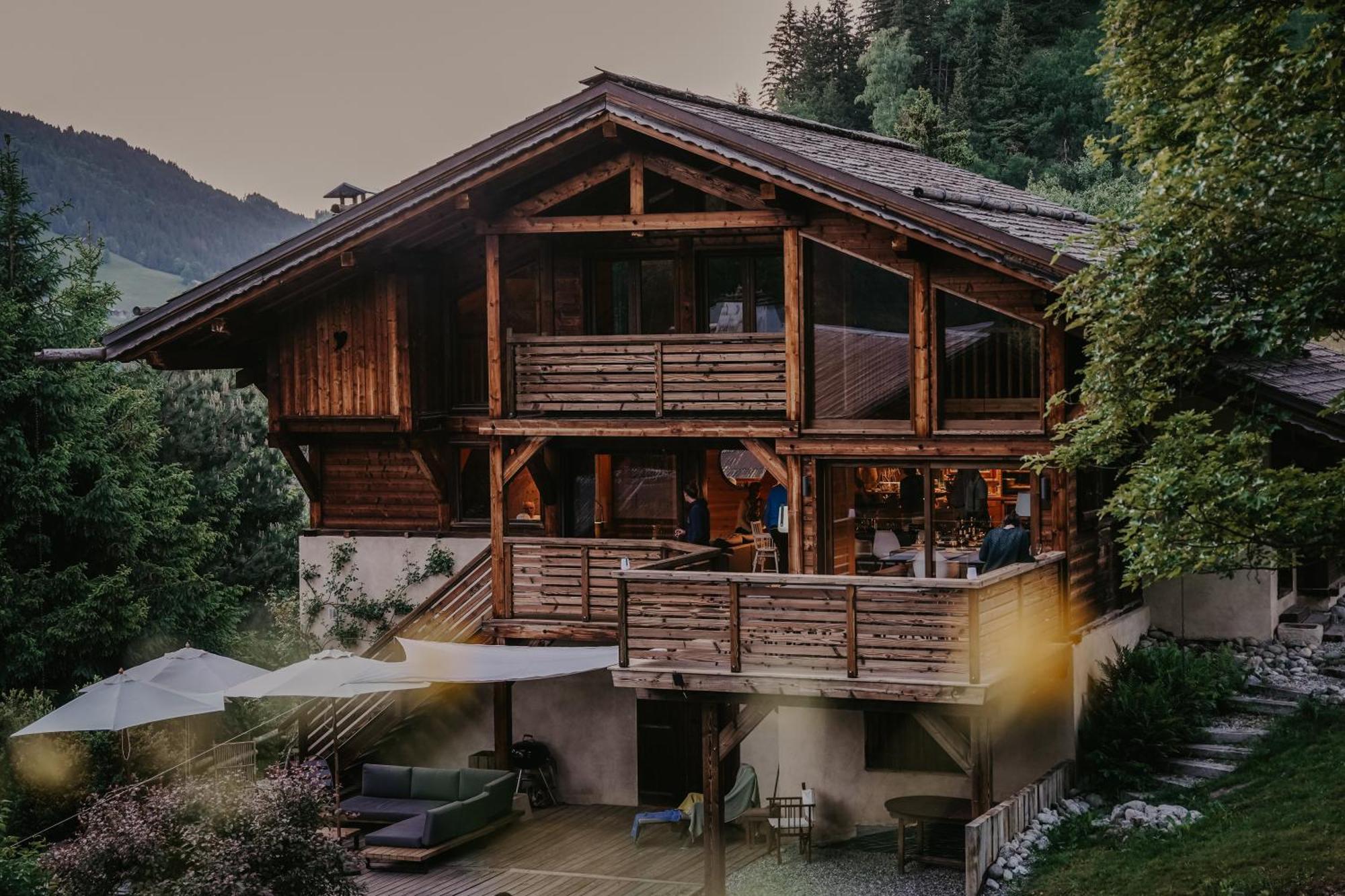 Superbe Chalet Les Contamines-Montjoie Exteriör bild
